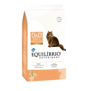 Equilibrio Veterinary Obesity & Diabetic Gatos – 2 kg.