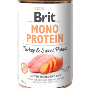 Brit Care Mono Protein Turkey & Sweet Potato – 400 gr.