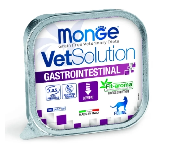 Monge Vet Solution Gastrointestinal Feline – lata 100 gr