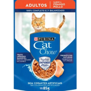 Cat Chow Adultos Con Pollo – Sachet 85 gr.