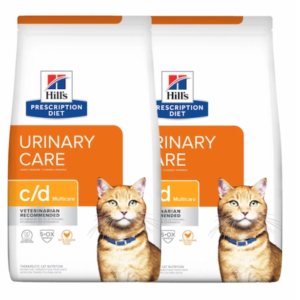 Hills PD Feline c/d Urinary Care – 1.8 kg. – 2 bolsas por