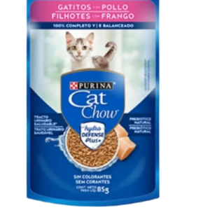 Cat Chow Gatitos con Pollo – Sachet 85 gr.